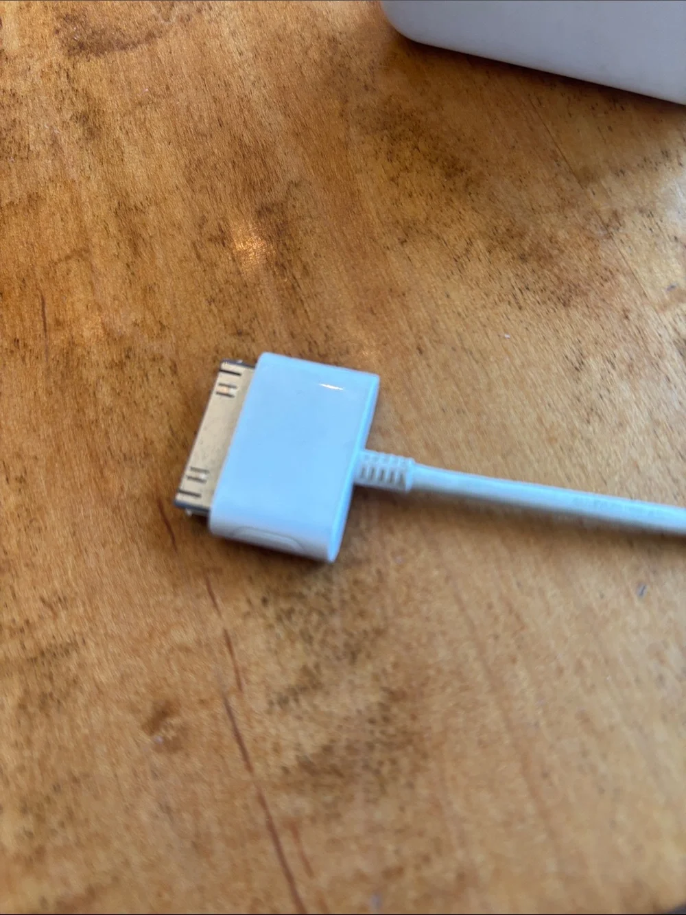 Apple White MagSafe Power Adapter with Attached Cable